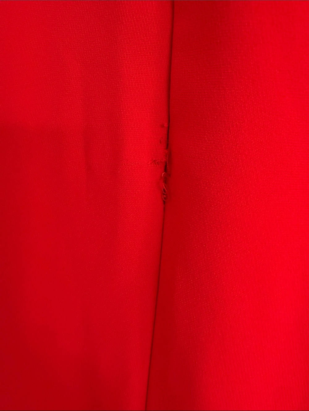 Amanda Uprichard Strapless Red Gown with Thigh Slit - Picture 8 of 10